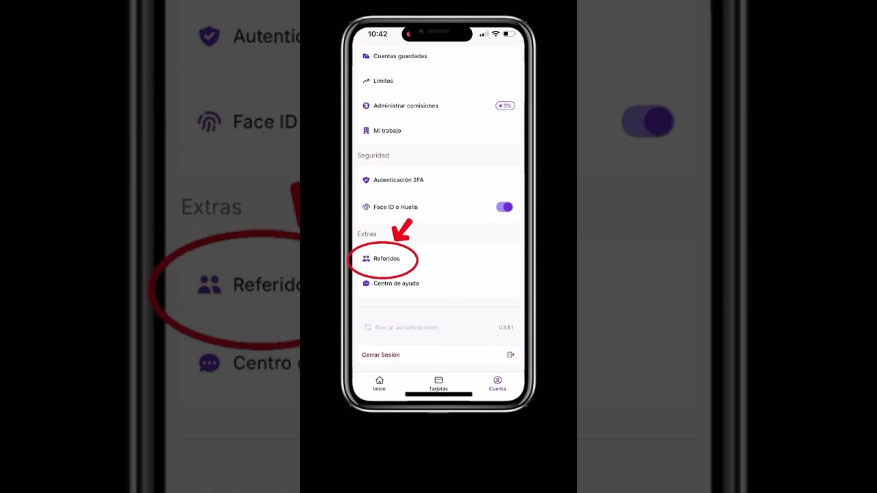 Como poner tu código de referidos en la app al registrarse
