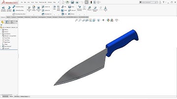 SolidWorks Tutorial | Design knife