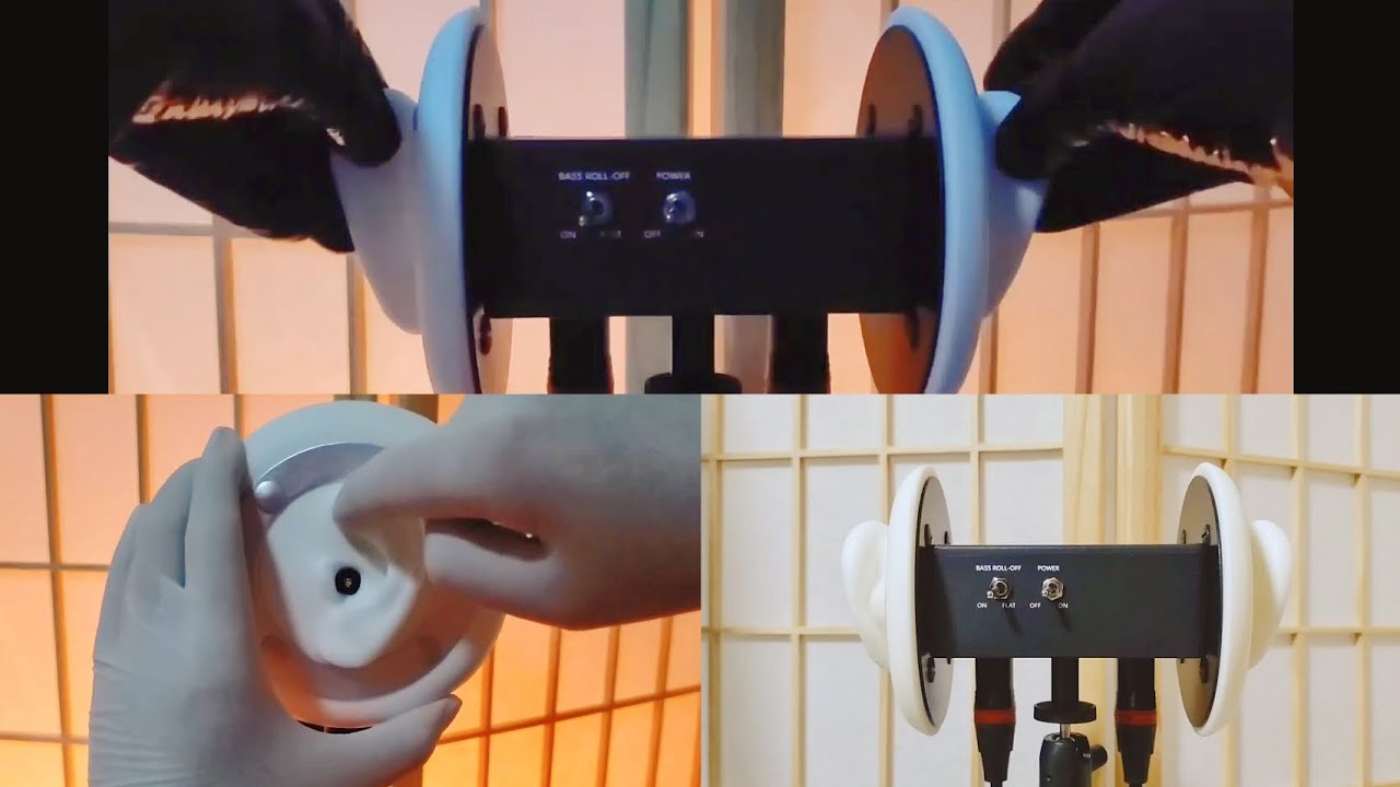 [ASMR]ゴム手袋マッサージ総集編💆ロングver.ear scratching/rubber gloves/brain tingling[no talking]