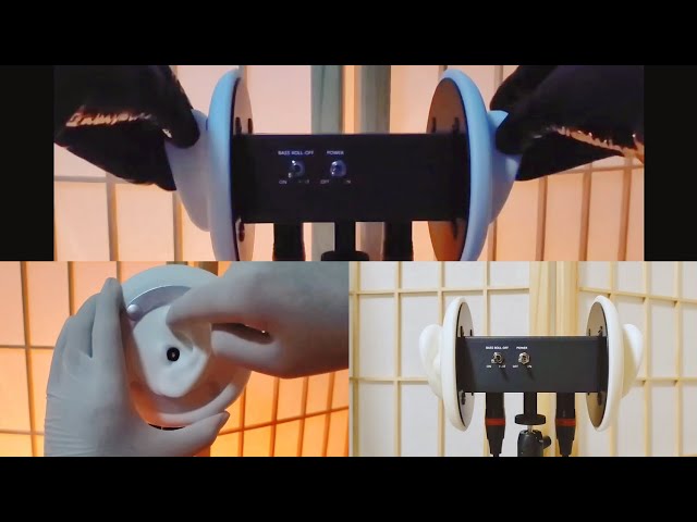 [ASMR]ゴム手袋マッサージ総集編💆ロングver.ear scratching/rubber gloves/brain tingling[no talking]