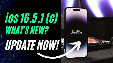 IMPORTANT! iOS Security Response 16.5.1 (c) - What’s Going On?