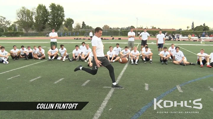 No.10 Ranked Punter | Collin Flintoft | Kohl's Kic...