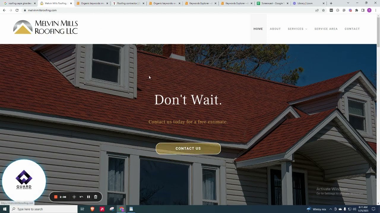 Melvin Mills Roofing, LLC - Fredericktown, MO