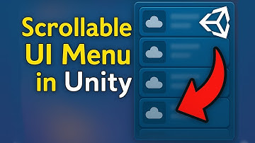 How to Make a Scrollable UI Menu in Unity