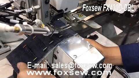 Automatic Belt Loop Attaching Machine