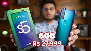 Infinix S5 Pro Unboxing | 40Mp pop up camera!