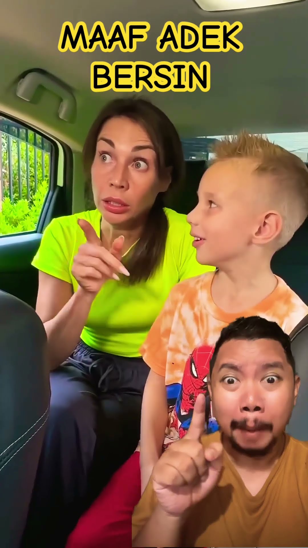MAAFIN ADEK AYAH!!??ADEK BERSIN!!?? #funny #comedy #shortsfeed #lucu #cute