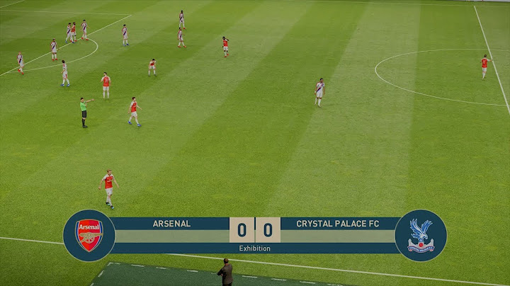 ไฮไลท์ฟุตบอลพรีเมียร์ลีก | อาร์เซน่อล vs คริสตัล พาเลซ | PES2019
