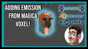 MagicaVoxel Tutorial: Adding Emission (Easily!)