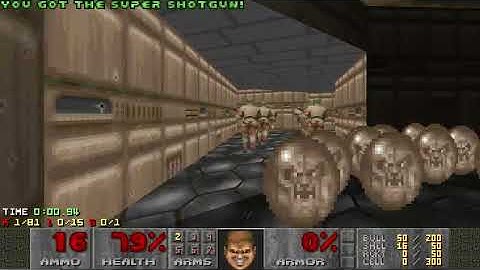 Doom 2: 1337 MAP01 in 0:03.37 NM Speed