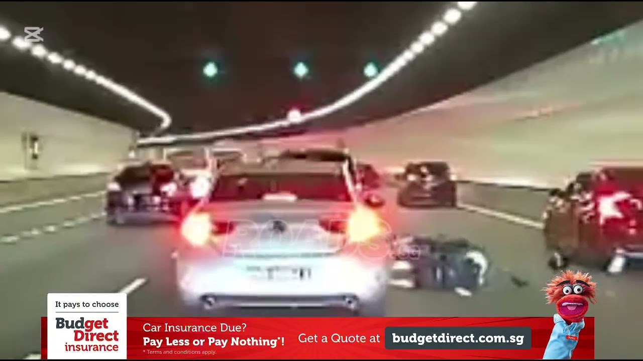 Lane splitting accident along KPE (28/10/25)