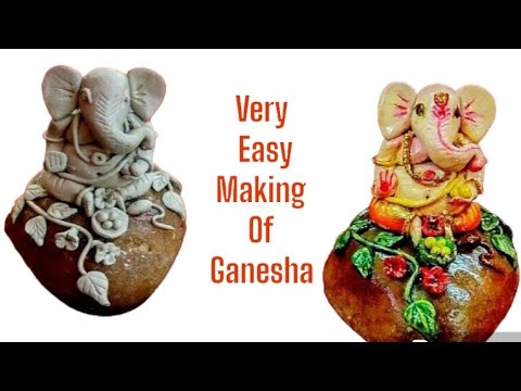 Ganesh IdolMurtiwith Shilpkar or clayHow to make Ganesha Murti