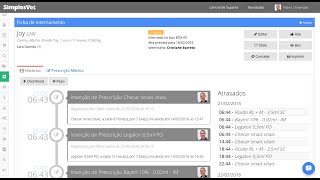 Internação Simplesvet - Acompanhamento Individual