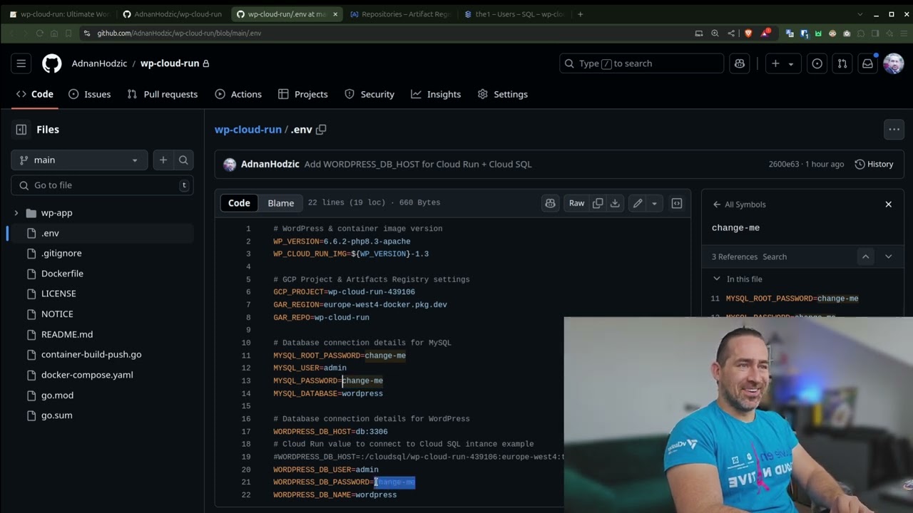 3 - Setup Cloud SQL instance and WordPress database backup