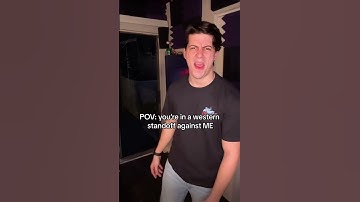 Thumbnail of Andy Arthur Smith TikTok - POV: you’re in a western standoff against me
