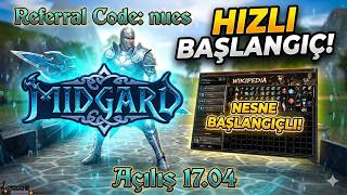 NESNE BAŞLANGIÇLI SPEED SERVER AÇILIYOR ! DETAYLI TANITIM ! 17.04  Rising - Midgard