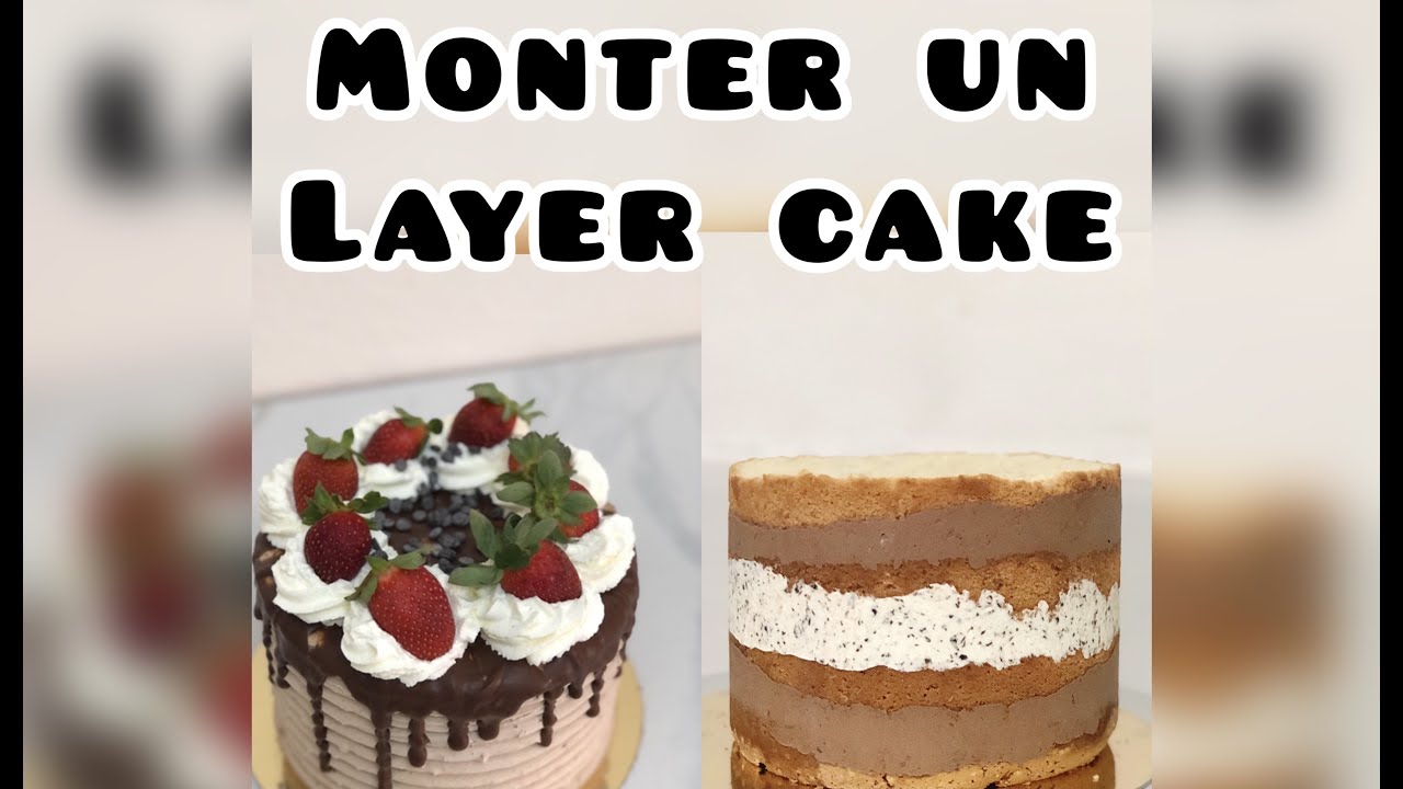 Comment monter un layer cake dans un moule ? #montage #montagegateau