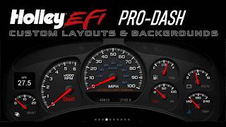 1999-2002 Chevrolet OBS style Holley Pro Dash Layout for 6.86" & 12.3" displays.