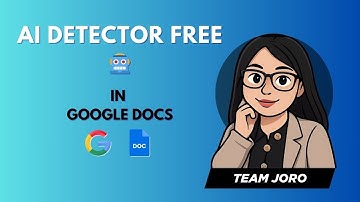 How to Check AI Content in Google Docs | Free & Easy AI Detector