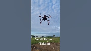 Small Drone - Takeoff #drone #ardupilot #autonomousflight #dronecamera  #cameradrone