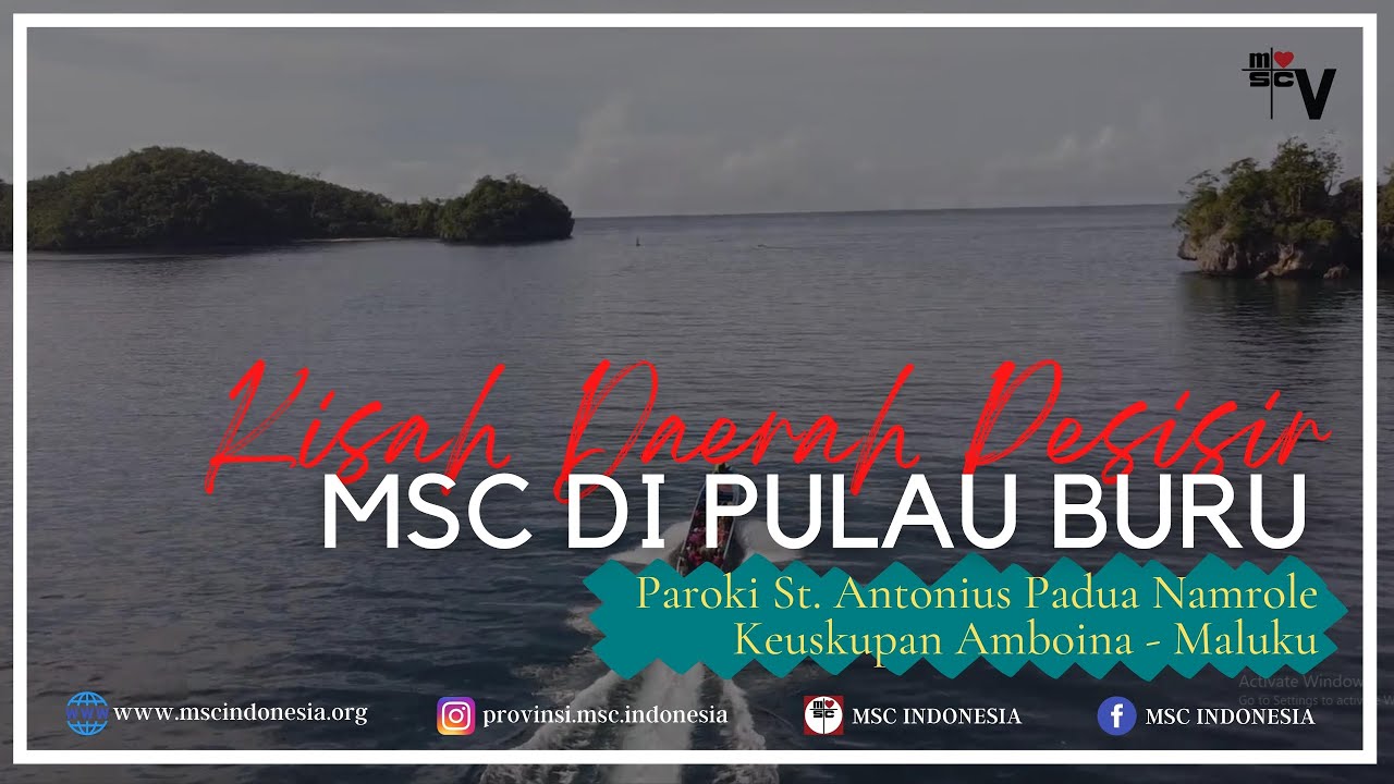 PAROKI SANTO ANTONIUS DE PADUA NAMROLE BURU SELATAN | KEUSKUPAN AMBOINA - MALUKU