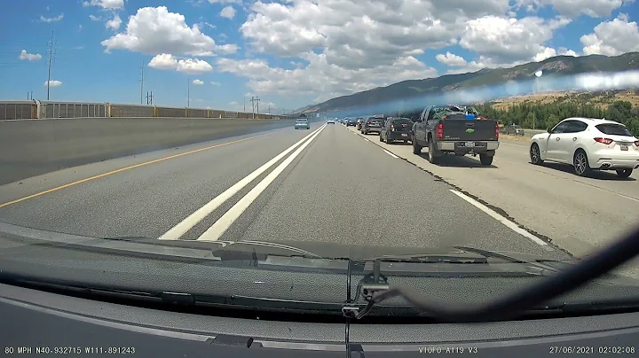 Calm Driver Dodges Car Crash || ViralHog