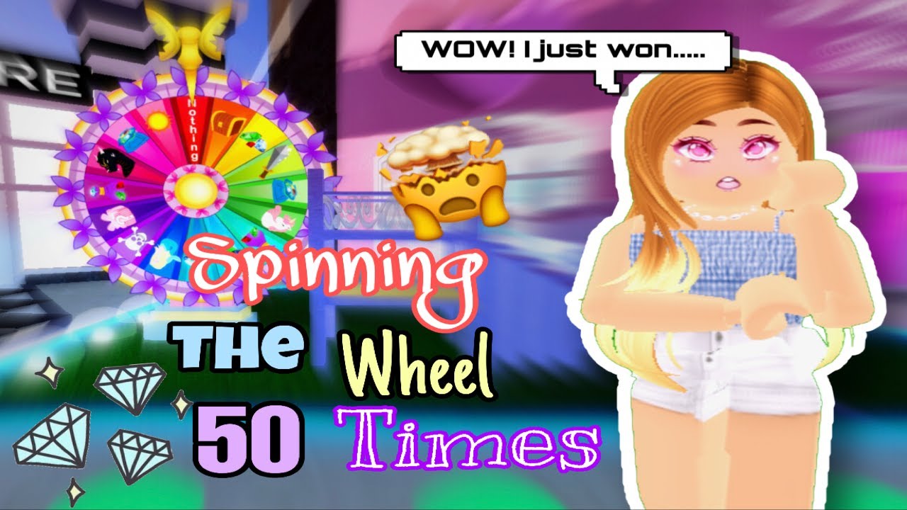 Spinning The Wheel 50 Times In Earth Shocking Roblox Royale High Youtube - spinning earth roblox