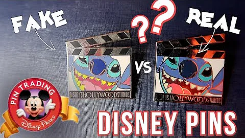 REAL VS FAKE DISNEY PINS (How to tell)
