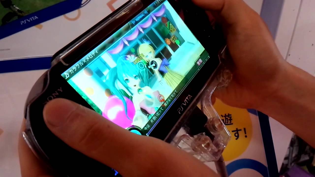 Psvita 初音ミクの音ゲーをやってみた Youtube