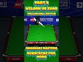 Wilson vs Zhao — Yellow Ball Nerves of Steel 🎱🔥 #snooker #shorts