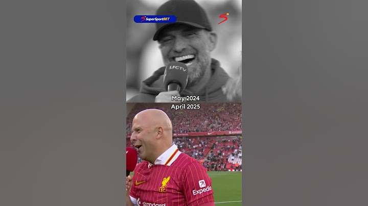 Arne Slot gets Anfield singing Klopp chant!