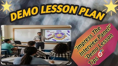 "Maths Demo Lesson Plan For  Interview |Teach Like A PRO!🎯 "