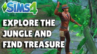 How To Explore The Jungle And Temples To Find Treasure | The Sims 4 Jungle Adventure Guide screenshot 2