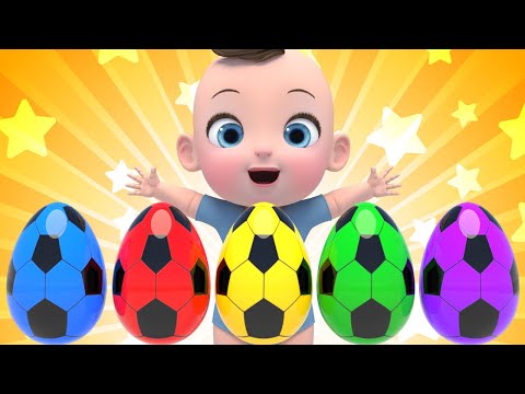 5 <strong>Eggs</strong> Song! | Old Macdonald Had A Farm Nursery Rhymes Playground | Baby &amp;<strong>amp</strong>; Kids Songs