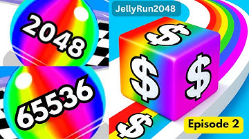 Ball Run 2048, Jelly Run, Infinity Play | Satisfying Ball Games Hub LIVE 🔴 24/7
