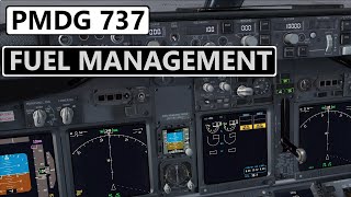 Microsoft Flight Simulator Boeing 737 Tutorial|PMDG 737 Fuel Management Explained[1080HD]