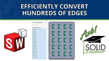 Using Convert Entities More Efficiently in SOLIDWORKS