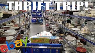 Thrifting Goodwills and Savers to Make Money! Selling on Ebay and Amazon FBA!