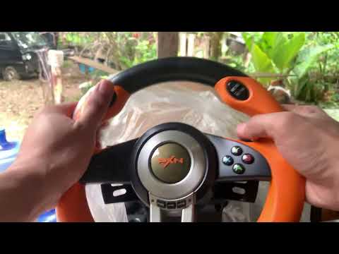 PXN V3 pro Gaming Wheel product review and unboxing