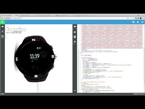 Bangle.js Custom Clock