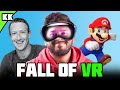 Fall of vr games  history of meta quest vr mrkk metaverse applevisionpro