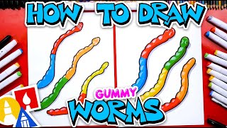 How To Draw Gummy Worms