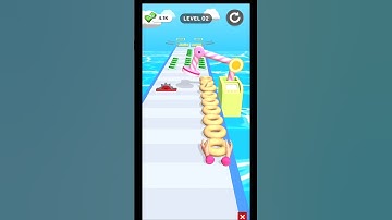 Bakery Stack Run Factory Part-1 #ytshorts   #games  #viralvideo