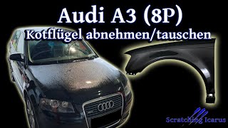 Audi A3 (8P) Kotflügel tauschen/wechseln/abbauen [fender removal] - Tutorial