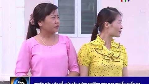 Huyện Hậu Lộc nỗ lực xây dựng trường học đạt chuẩn Quốc gia.