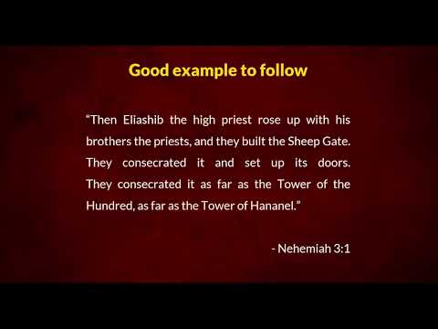 This Looks Like A Job For Me (Nehemiah 3)