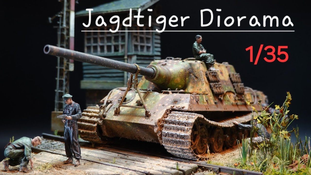 Jagdtiger Diorama 1/35