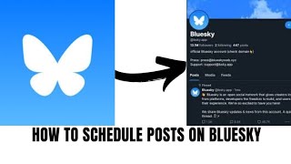 Full How to schedule posts on Bluesky News