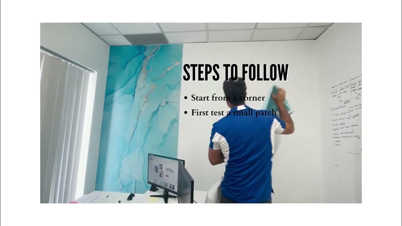 How to Remove Wall Mural YouTube