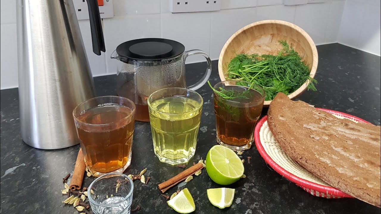 ሻሂ ቀመም👃ሻሂ ናዕናዕ ን ሺላንን(how to make aromatic  spices  and herb tea🌿☘ )💆‍♀️💆‍♂️#tea #relaxing #easy